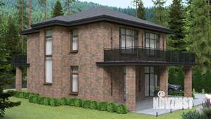 Дом 270м², 2-этажный, участок 9 сот.  