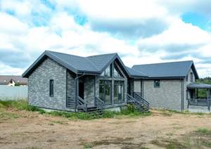 Дом 90м², 1-этажный, участок 6 сот.  