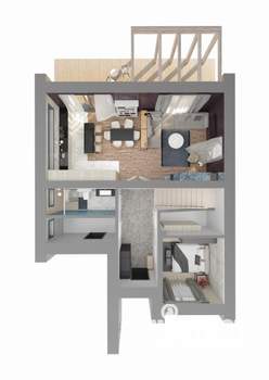 Коттедж 234м², 2-этажный, участок 6 сот.  