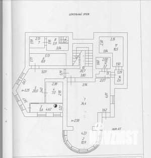 Коттедж 600м², 3-этажный, участок 30 сот.  