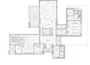 Дом 740м&sup2;, 2-этажный, участок 20 сот.  