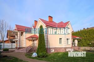 Коттедж 413м², 3-этажный, участок 10 сот.  