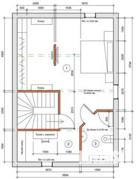 Дом 180м², 3-этажный, участок 3 сот.  