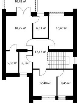 Дом 234м², 2-этажный, участок 6 сот.  