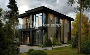 Дом 225м&sup2;, 2-этажный, участок 9 сот.  