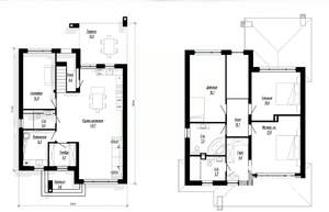 Дом 185м², 2-этажный, участок 6 сот.  