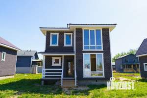 Коттедж 123м&sup2;, 2-этажный, участок 6 сот.  