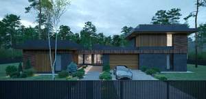 Дом 570м&sup2;, 1-этажный, участок 19 сот.  