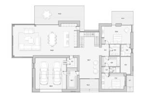 Дом 590м&sup2;, 2-этажный, участок 18 сот.  