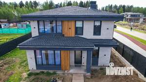 Коттедж 203м&sup2;, 2-этажный, участок 6 сот.  