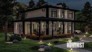 Дом 247м&sup2;, 2-этажный, участок 7 сот.  