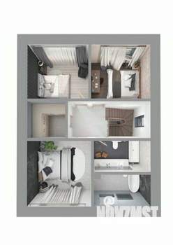 Коттедж 170м², 2-этажный, участок 6 сот.  
