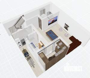 Коттедж 222м², 4-этажный, участок 5 сот.  