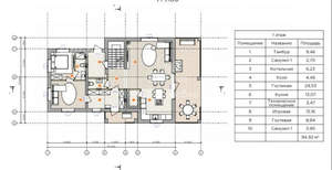 Дом 220м², 2-этажный, участок 10 сот.  