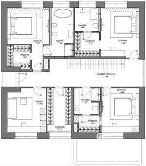 Коттедж 312м², 2-этажный, участок 11 сот.  