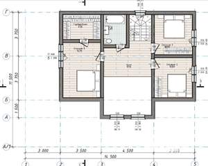 Коттедж 250м&sup2;, 2-этажный, участок 6 сот.  
