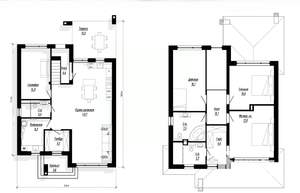 Дом 185м², 2-этажный, участок 6 сот.  
