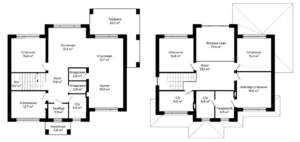 Дом 250м², 2-этажный, участок 9 сот.  