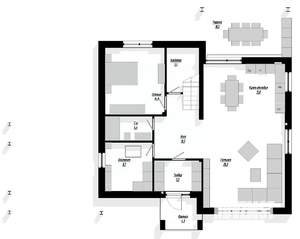 Коттедж 205м², 2-этажный, участок 10 сот.  