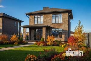 Коттедж 179м², 2-этажный, участок 8 сот.  