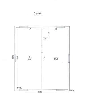 Дом 244м², 2-этажный, участок 6 сот.  