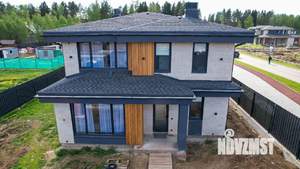 Коттедж 203м², 2-этажный, участок 6 сот.  