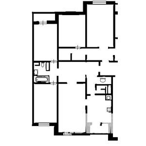 3-к квартира, на длительный срок, 86м2, 7/23 этаж