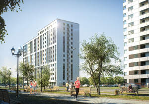 1-к квартира, на длительный срок, 40м2, 8/17 этаж