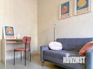 1-к квартира, посуточно, 42м2, 7/17 этаж