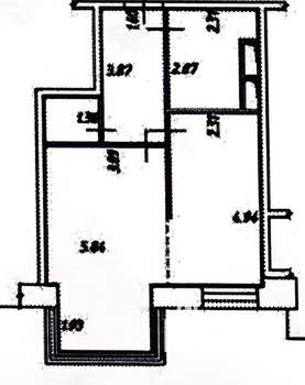 1-к квартира, на длительный срок, 42м2, 15/25 этаж