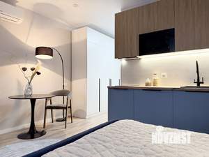 Студия квартира, на длительный срок, 26м2, 7/17 этаж