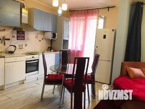 Студия квартира, посуточно, 45м2, 12/17 этаж