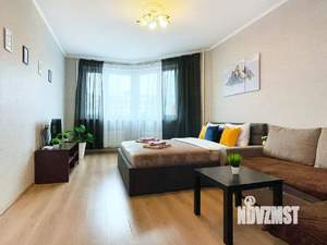 1-к квартира, посуточно, 40м2, 15/25 этаж