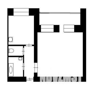 1-к квартира, на длительный срок, 40м2, 6/9 этаж