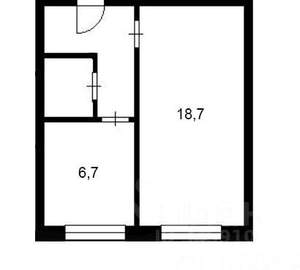 1-к квартира, на длительный срок, 32м2, 7/9 этаж