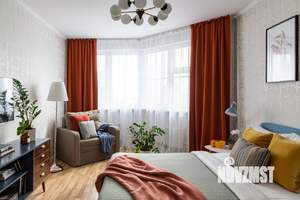 1-к квартира, посуточно, 45м2, 15/25 этаж