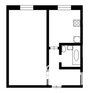 1-к квартира, на длительный срок, 32м2, 7/9 этаж