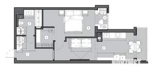 2-к квартира, на длительный срок, 54м2, 10/29 этаж