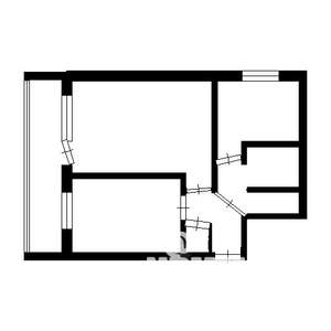 2-к квартира, на длительный срок, 38м2, 8/9 этаж