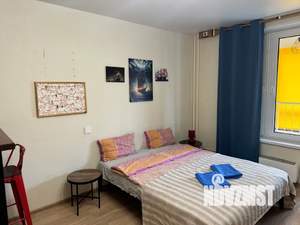 Студия квартира, посуточно, 34м2, 18/24 этаж