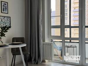 Студия квартира, на длительный срок, 28м2, 12/25 этаж