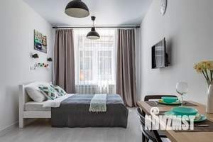 Студия квартира, посуточно, 20м2, 2/17 этаж