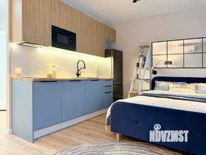 Студия квартира, на длительный срок, 26м2, 7/17 этаж