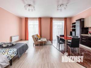 1-к квартира, посуточно, 55м2, 1/1 этаж