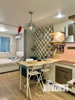 Студия квартира, посуточно, 34м2, 25/27 этаж