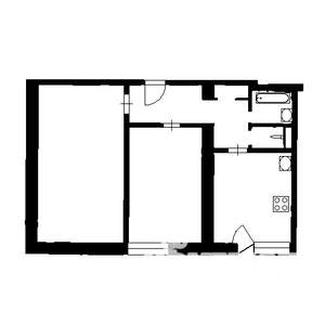 2-к квартира, на длительный срок, 53м2, 7/16 этаж