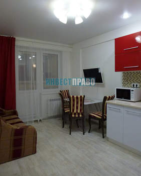 1-к квартира, на длительный срок, 40м2, 4/17 этаж