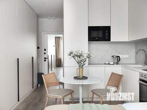 Студия квартира, на длительный срок, 24м2, 12/18 этаж