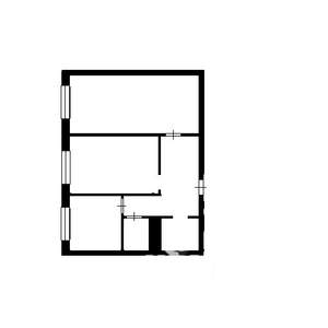 2-к квартира, на длительный срок, 54м2, 1/16 этаж