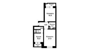 2-к квартира, на длительный срок, 65м2, 9/23 этаж